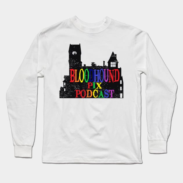 Bloodhound Pix Pride Logo Long Sleeve T-Shirt by Bloodhound Pix